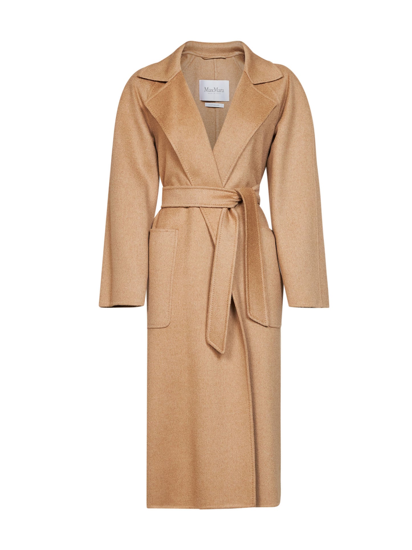 Cappotto con cintura READY Icon Coat cammello