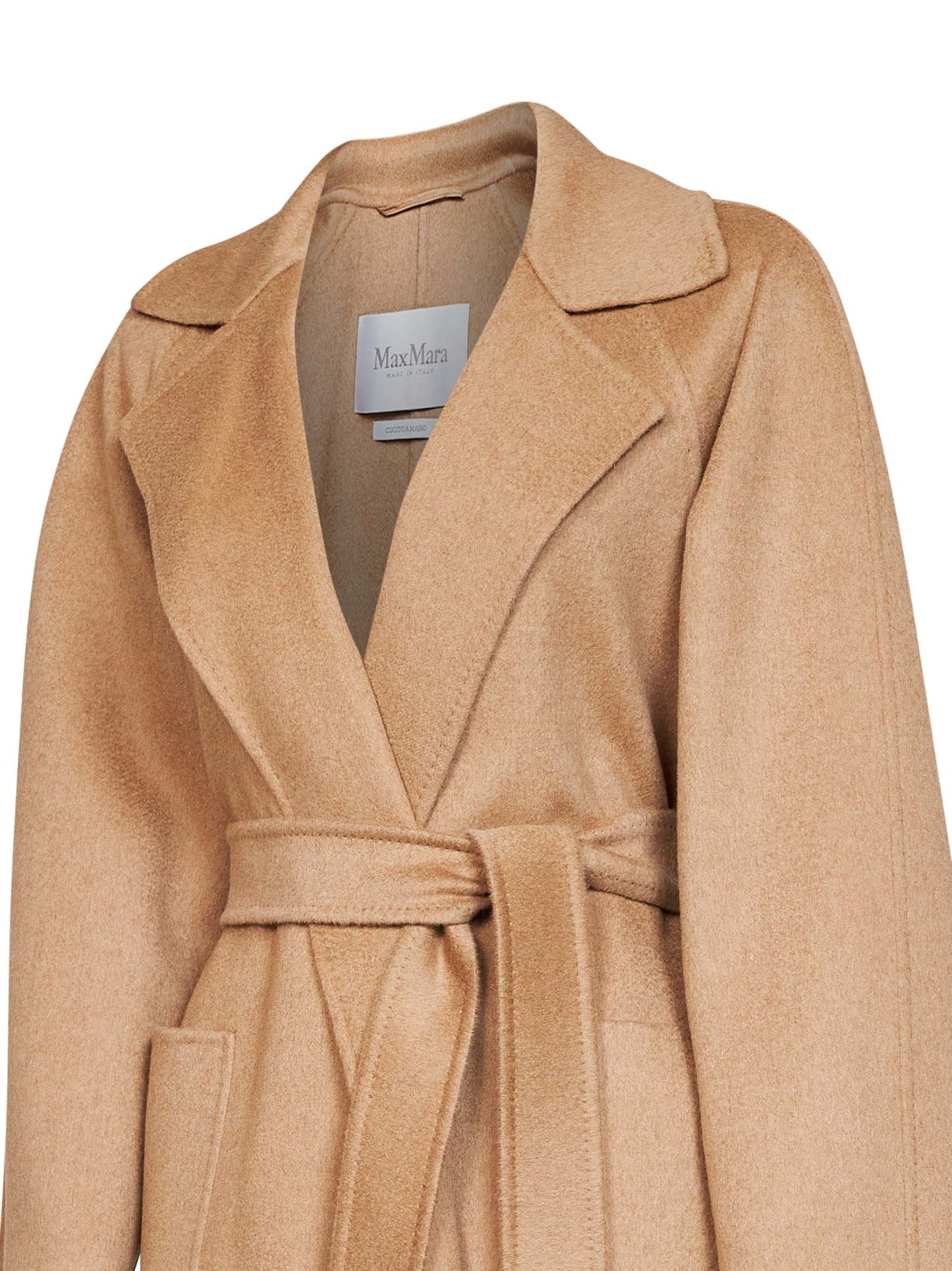 Cappotto con cintura READY Icon Coat cammello