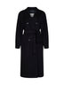 Cappotto con cintura 101801 Icon Coat MADAME nero