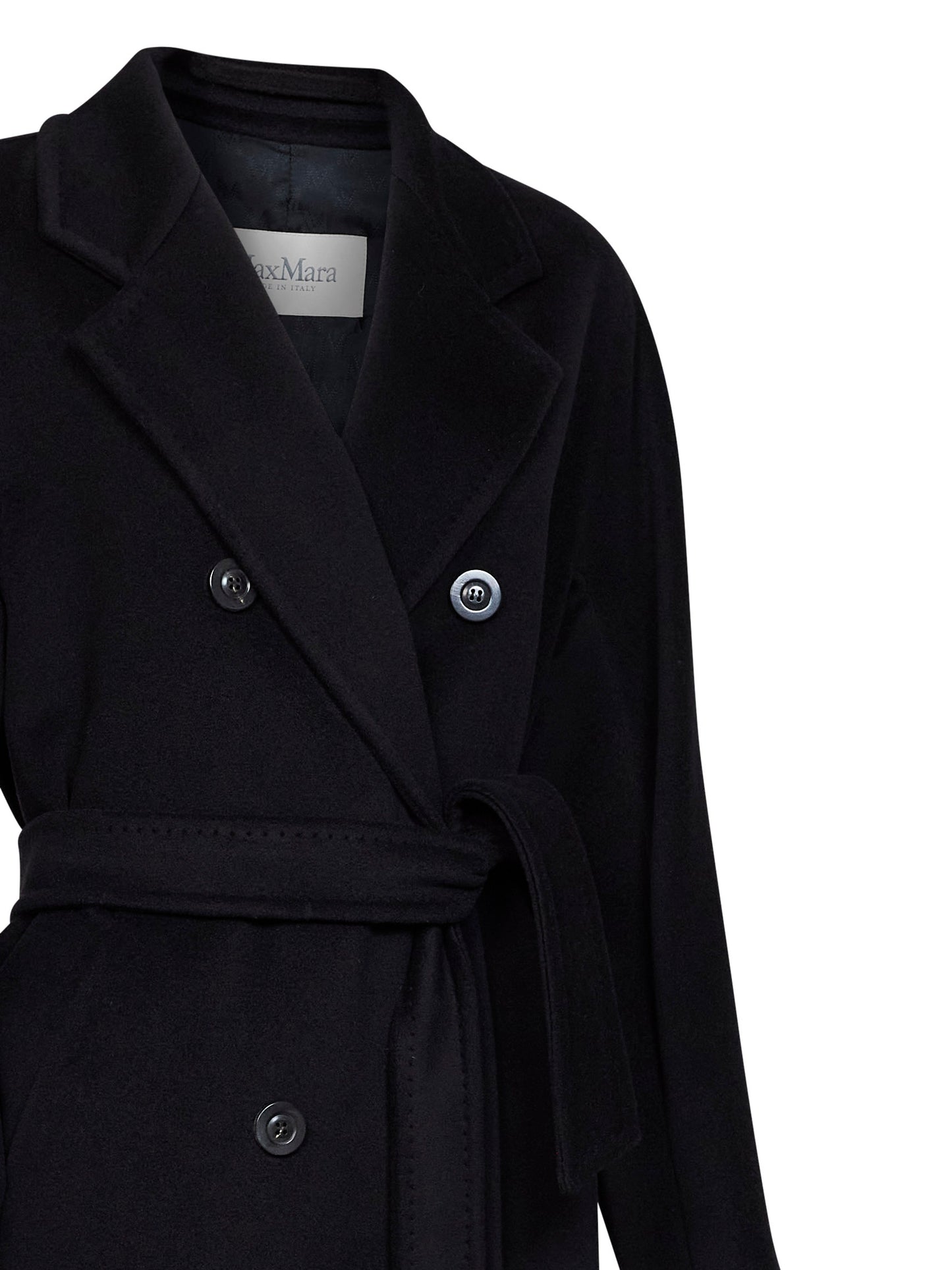 Cappotto con cintura 101801 Icon Coat MADAME nero