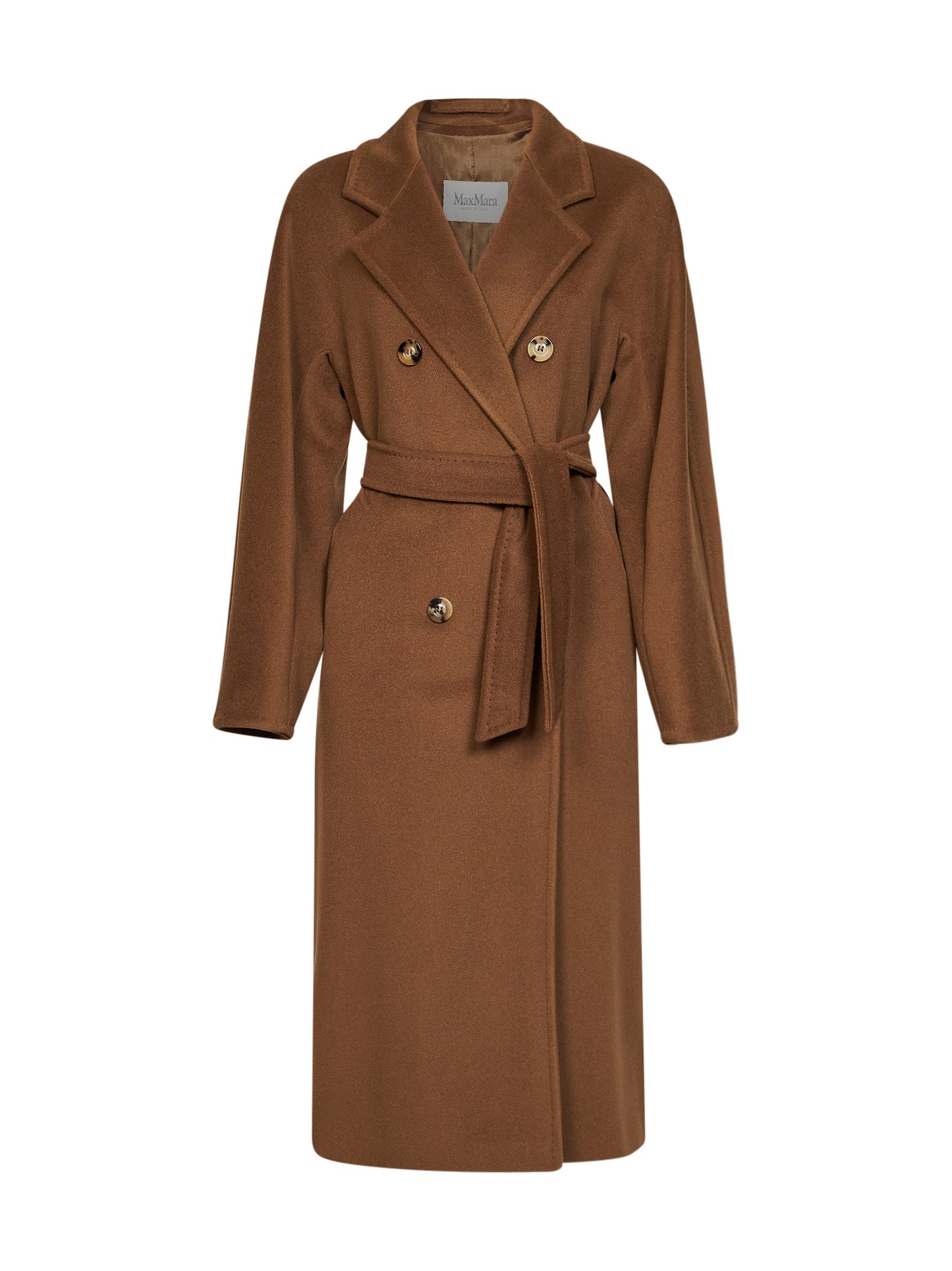 Cappotto con cintura 101801 Icon Coat MADAME tabacco