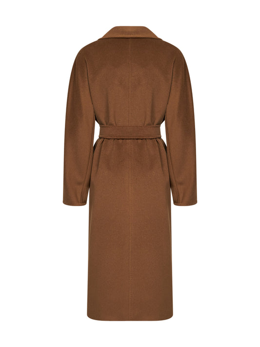 Tobacco 101801 Icon Coat MADAME belted coat