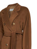 Cappotto con cintura 101801 Icon Coat MADAME tabacco