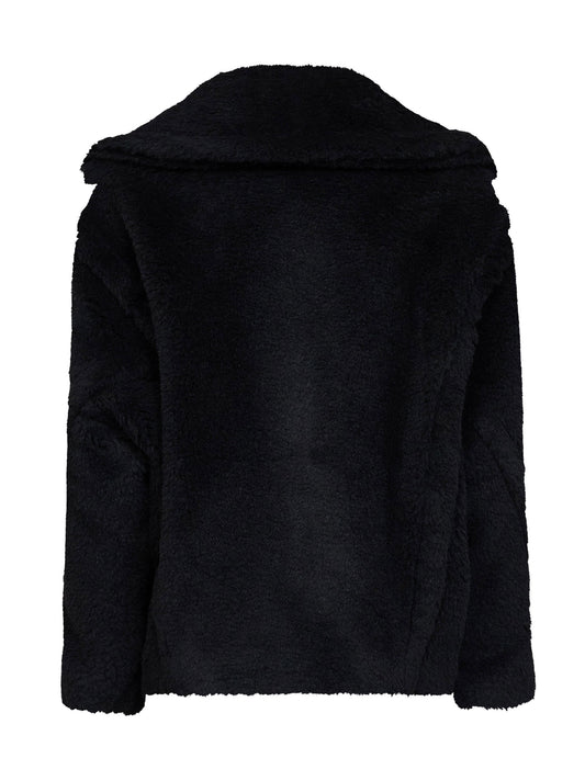 Black MXMALCUNO biker coat