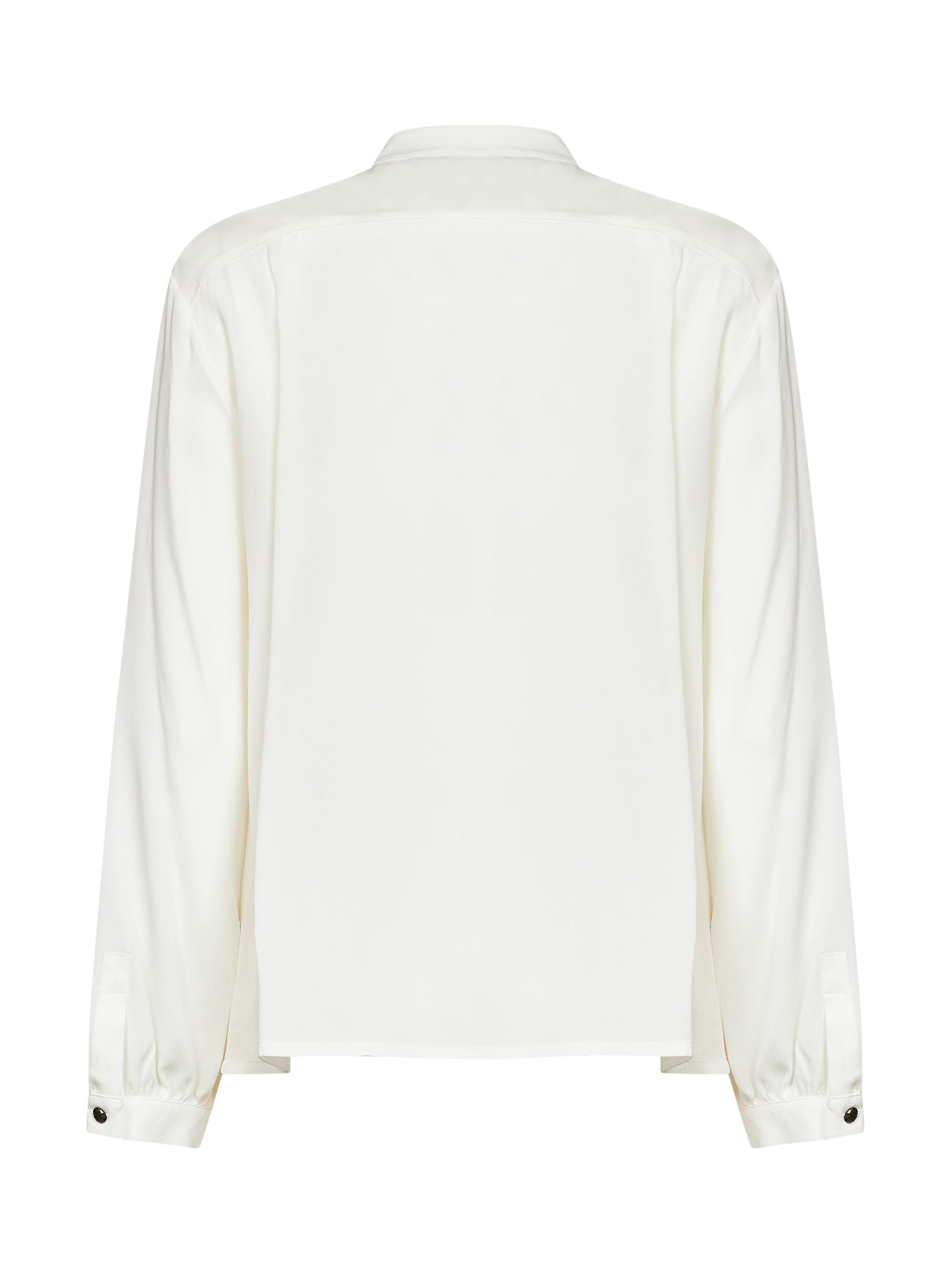 Camicia con volants in MXMLECCIO bianca