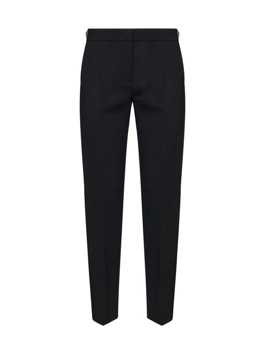 Black MXMACINO slim-fit trousers