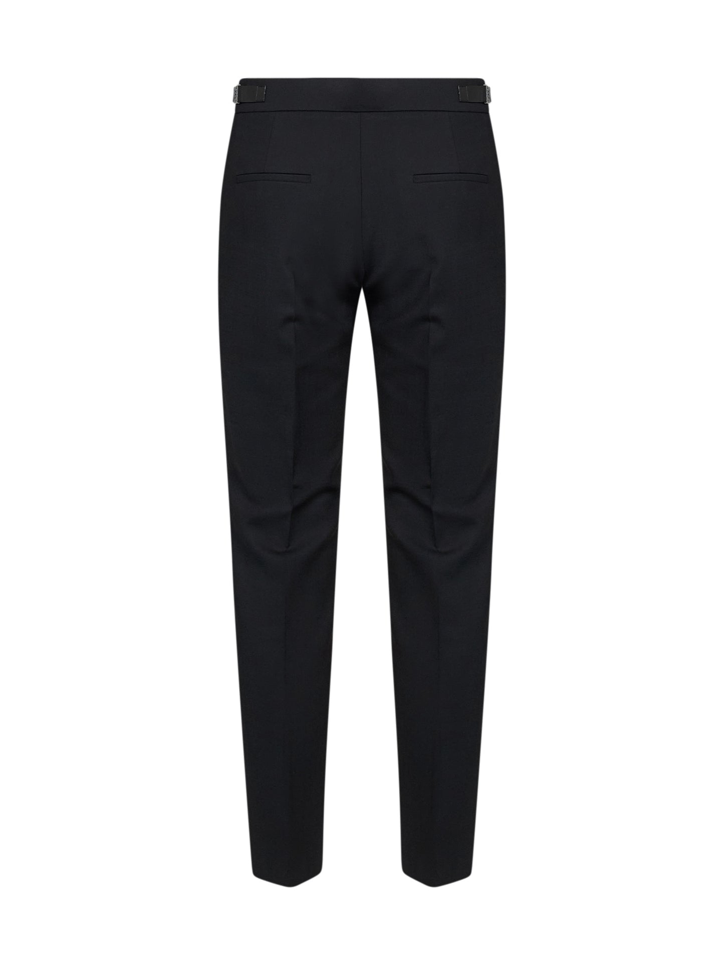 Black MXMACINO slim-fit trousers