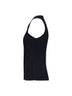 Gilet MXMFIORIRE in maglia a coste blu marino