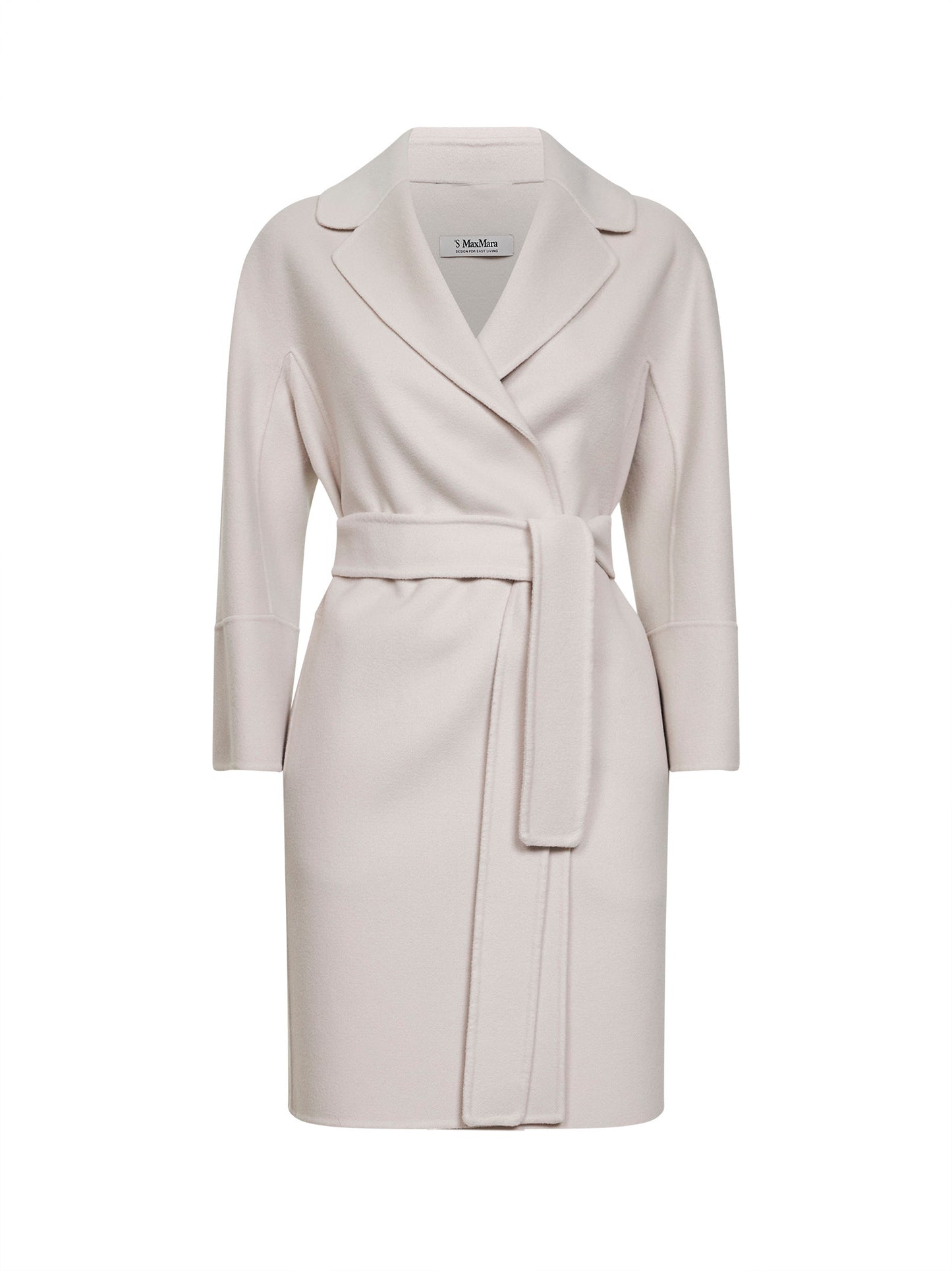 Ivory ARONA cocoon short coat