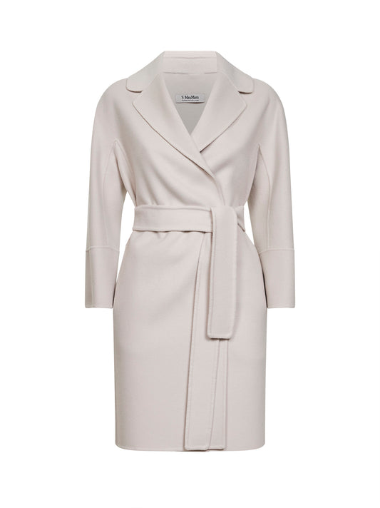 Ivory ARONA cocoon short coat