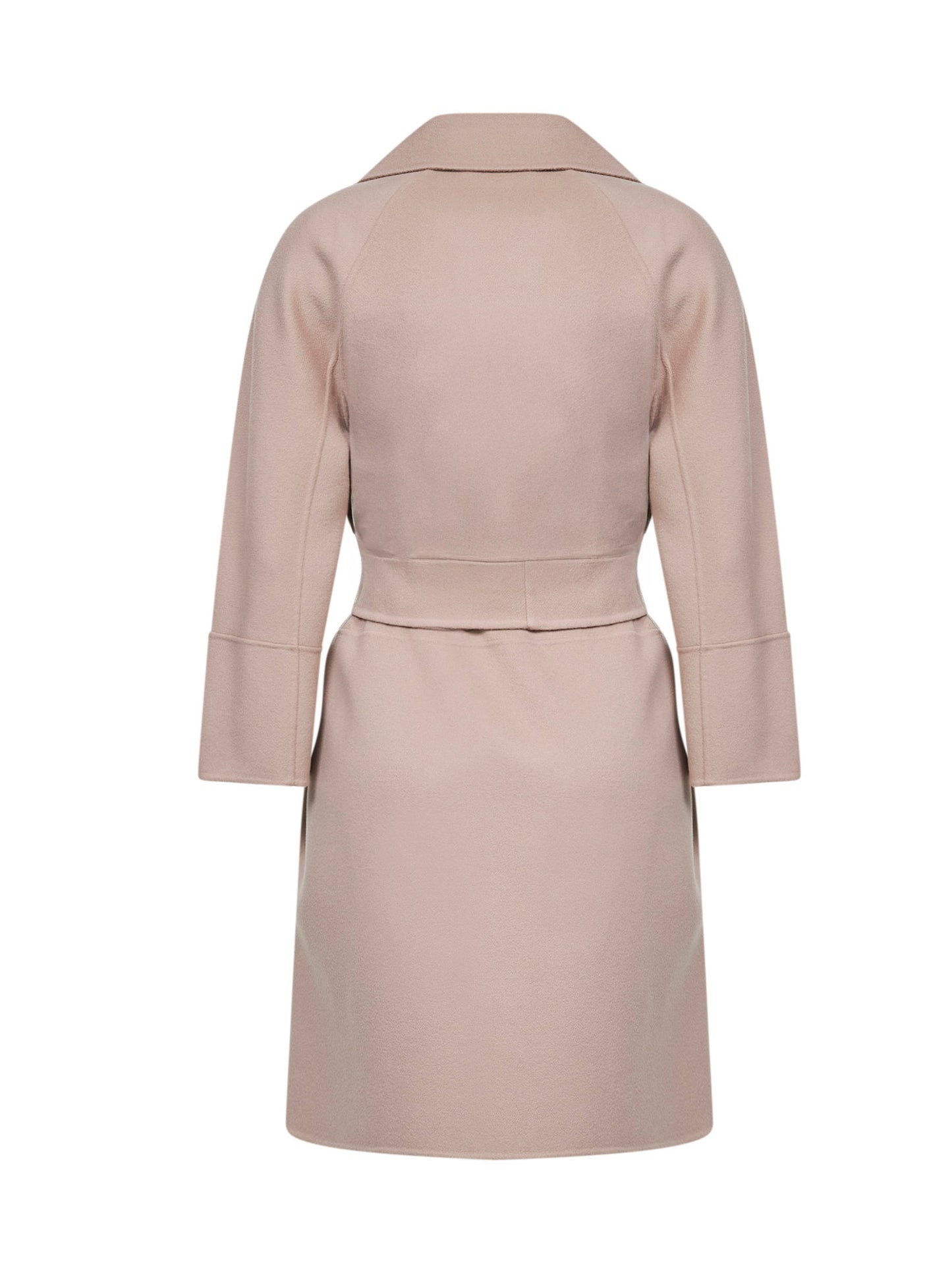 Cappotto corto cocoon ARONA beige rosa