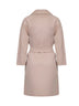 Cappotto corto cocoon ARONA beige rosa