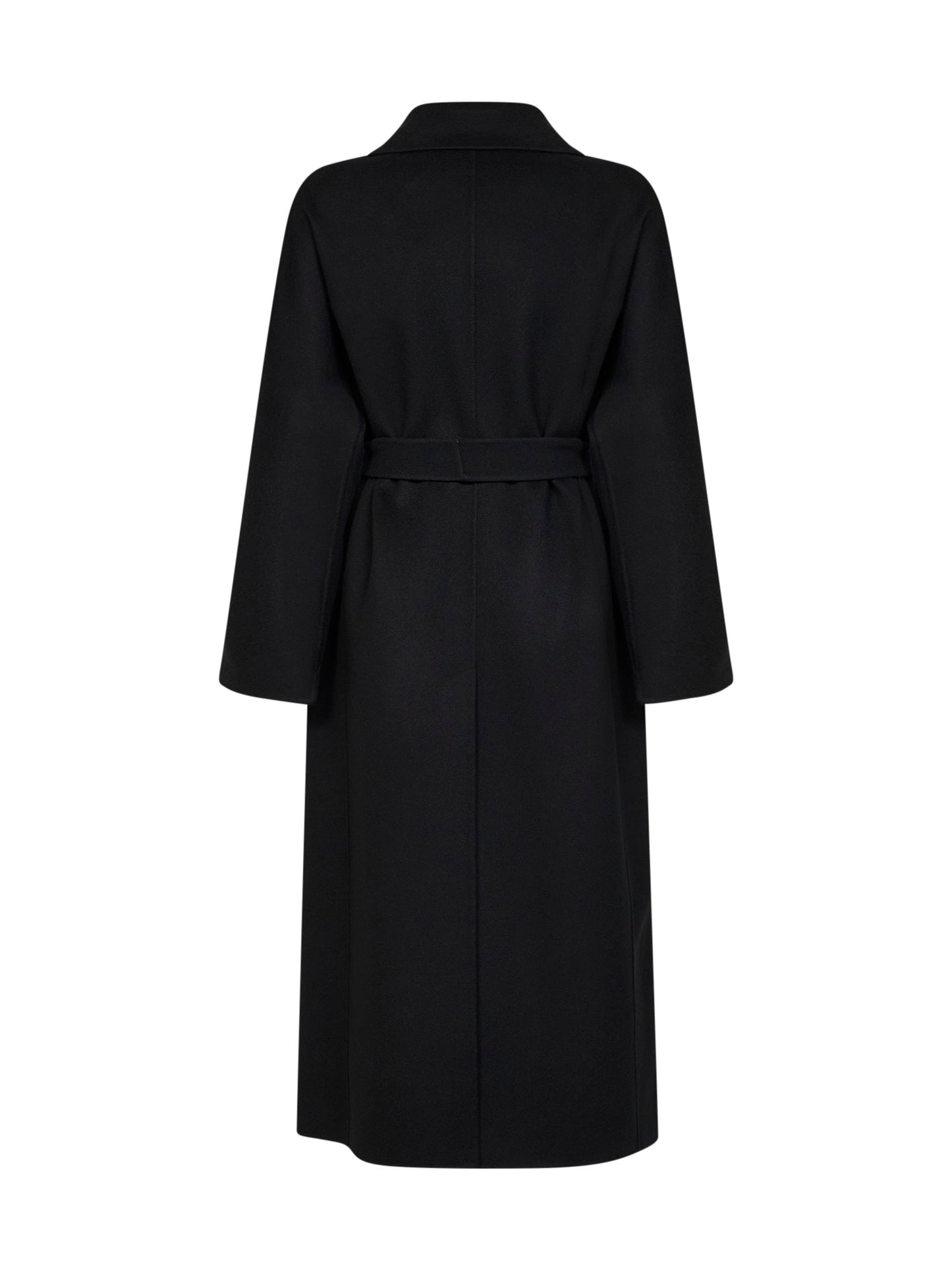 Cappotto lungo a vestaglia SMMPENELOPE nero