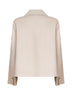 Beige double-faced wool SMMSORRISO jacket