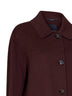 Dark red SMMGIUGNO short coat