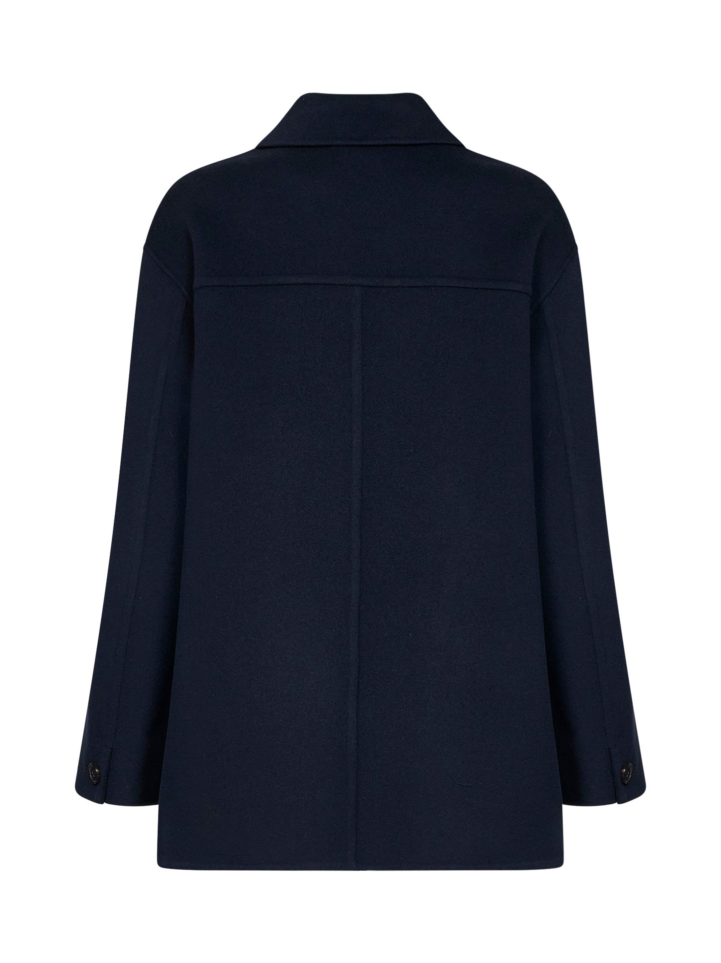 Blue SMMGIUGNO short coat