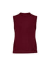 Burgundy knit SMMSAGGIO vest