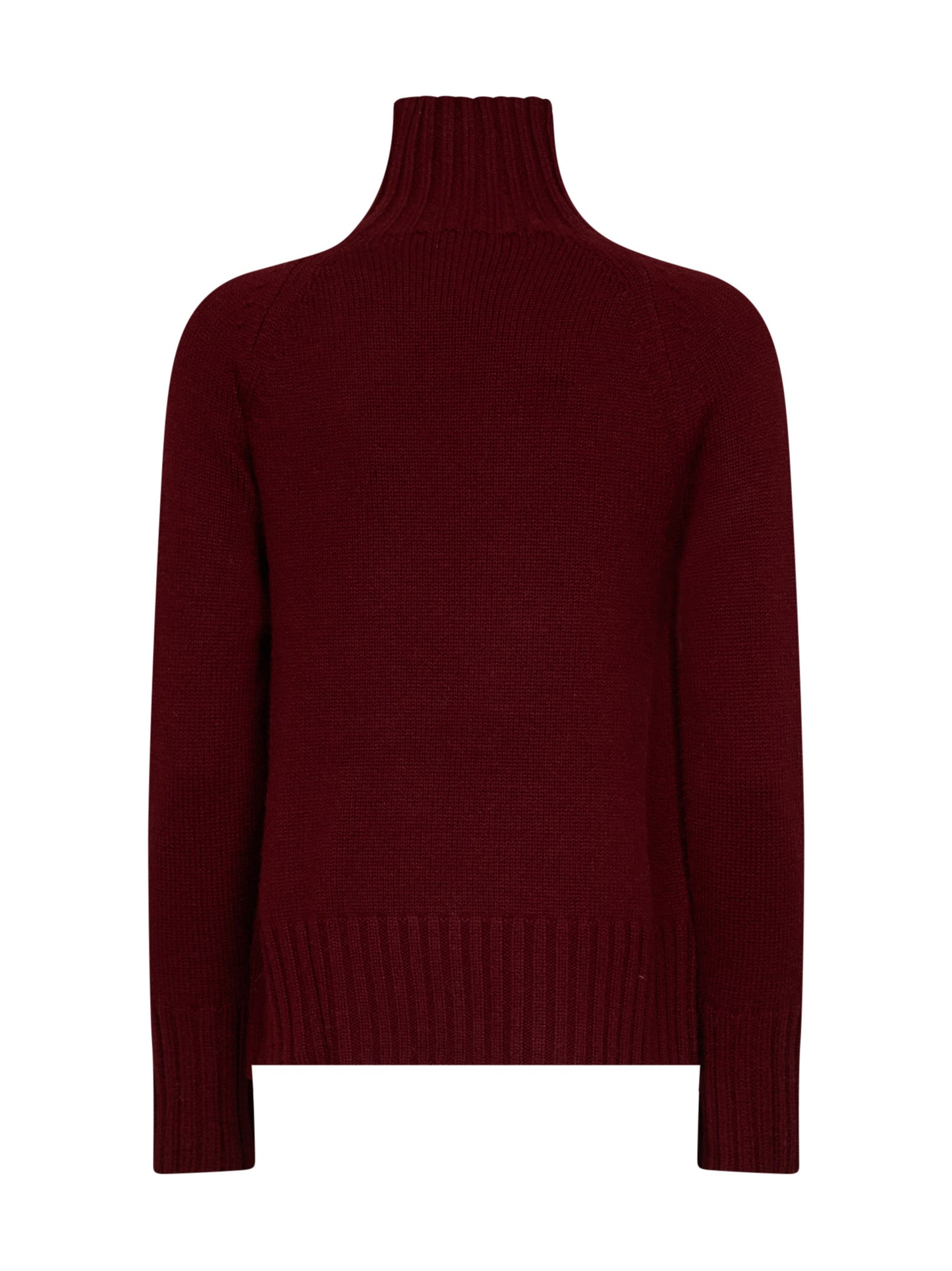 Burgundy SMMMANTOVA turtleneck sweater