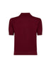 Burgundy knit SMMPOMPOSA polo shirt