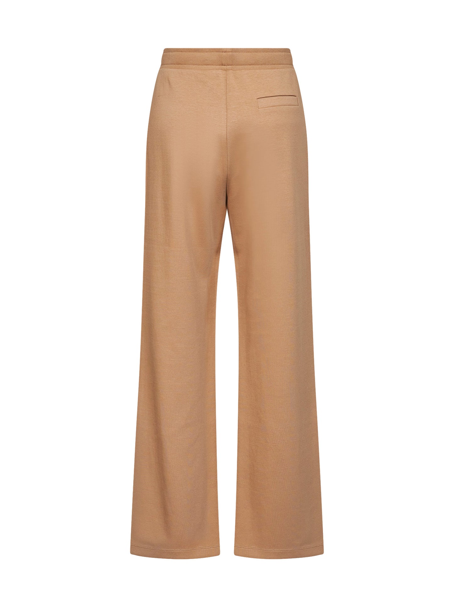 Pantaloni ampi SMMBALI in jersey double cammello