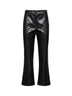 Black coated jersey SMMSUBLIME slim-fit trousers