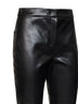 Black coated jersey SMMSUBLIME slim-fit trousers