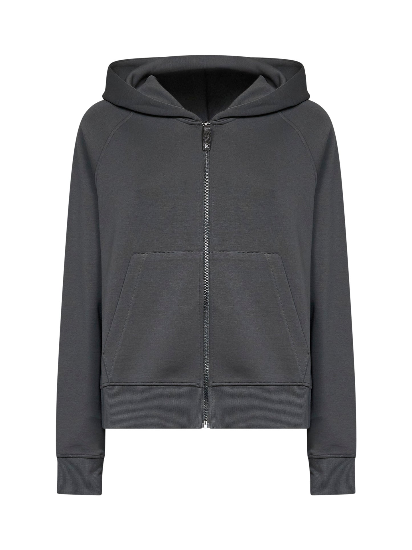 Dark grey SMMMAREA zip-up hoodie