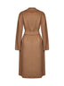 Camel MSTCLES long wrap coat