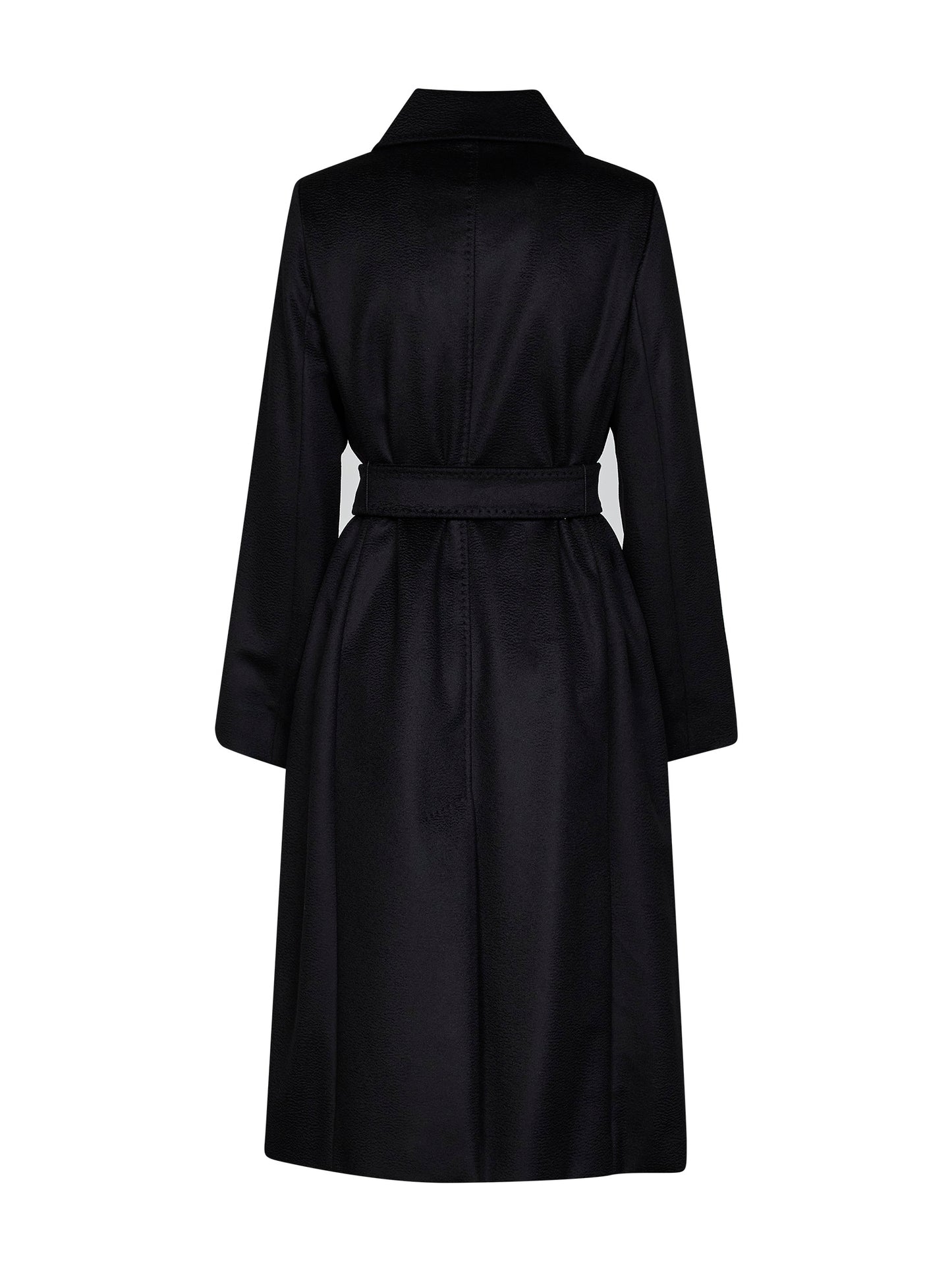 Cappotto lungo a vestaglia BCOLLAG nero