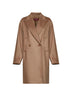 Cappotto midi doppiopetto MSTMASTRO cammello
