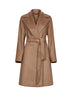 Cappotto a vestaglia con cintura MSTDRAVENNA cammello
