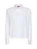 Camicia MSTSTAFFA in popeline di cotone bianco ottico