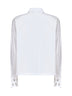 Camicia MSTSTAFFA in popeline di cotone bianco ottico