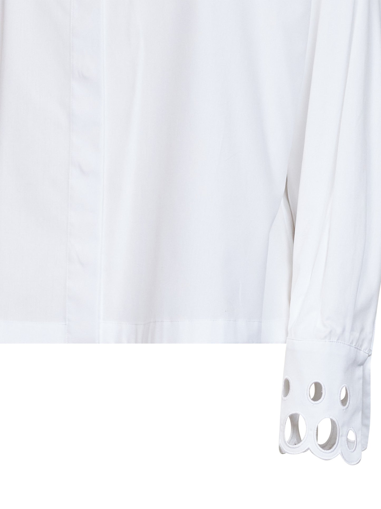 Camicia MSTSTAFFA in popeline di cotone bianco ottico