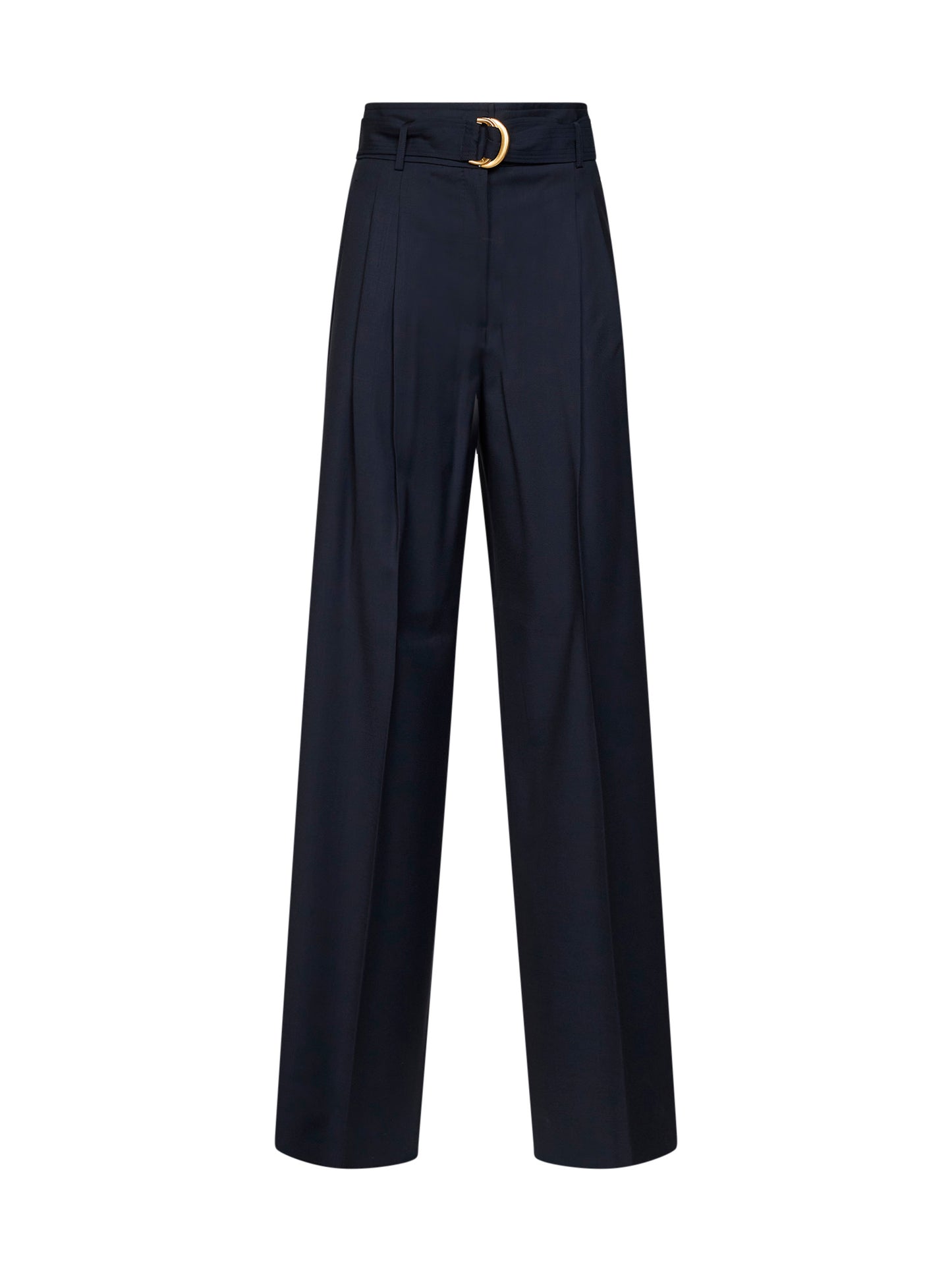Blue high-waisted MSTSERIO trousers