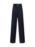 Blue high-waisted MSTSERIO trousers