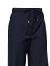 Blue MSTCRISMA wide-leg trousers
