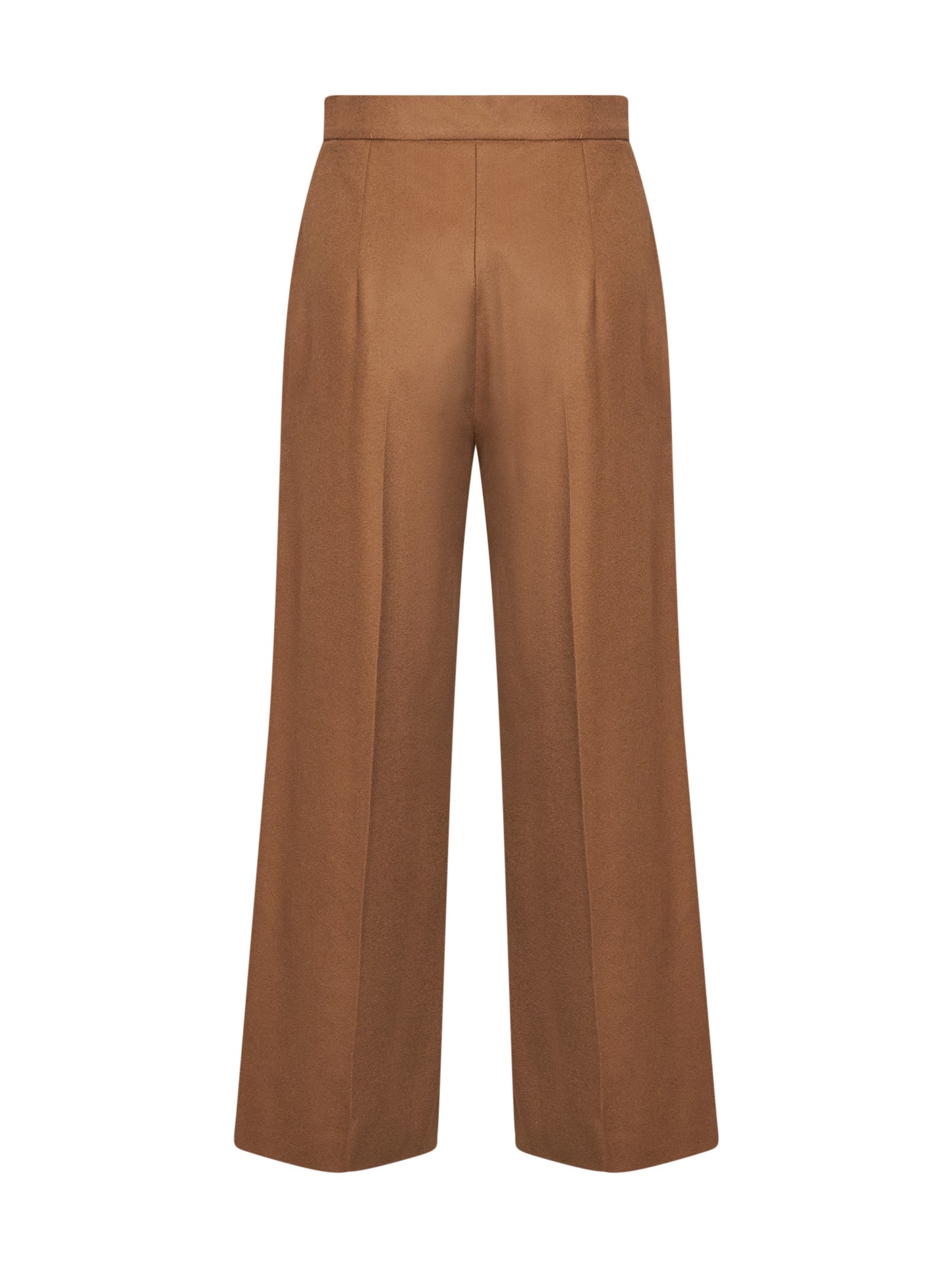 Pantaloni culotte MSTMARENGO in lana castagna