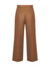 Pantaloni culotte MSTMARENGO in lana castagna