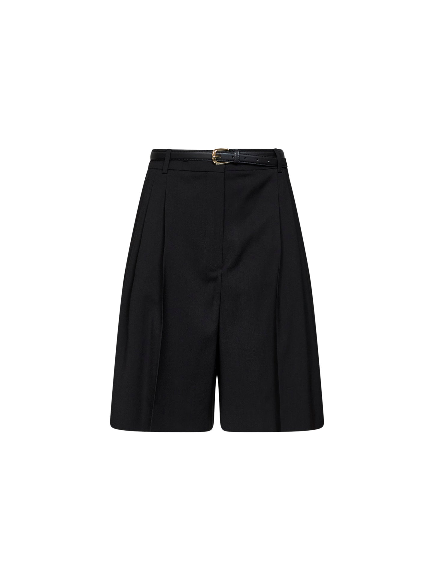 Bermuda con cintura MSTADORNO nero