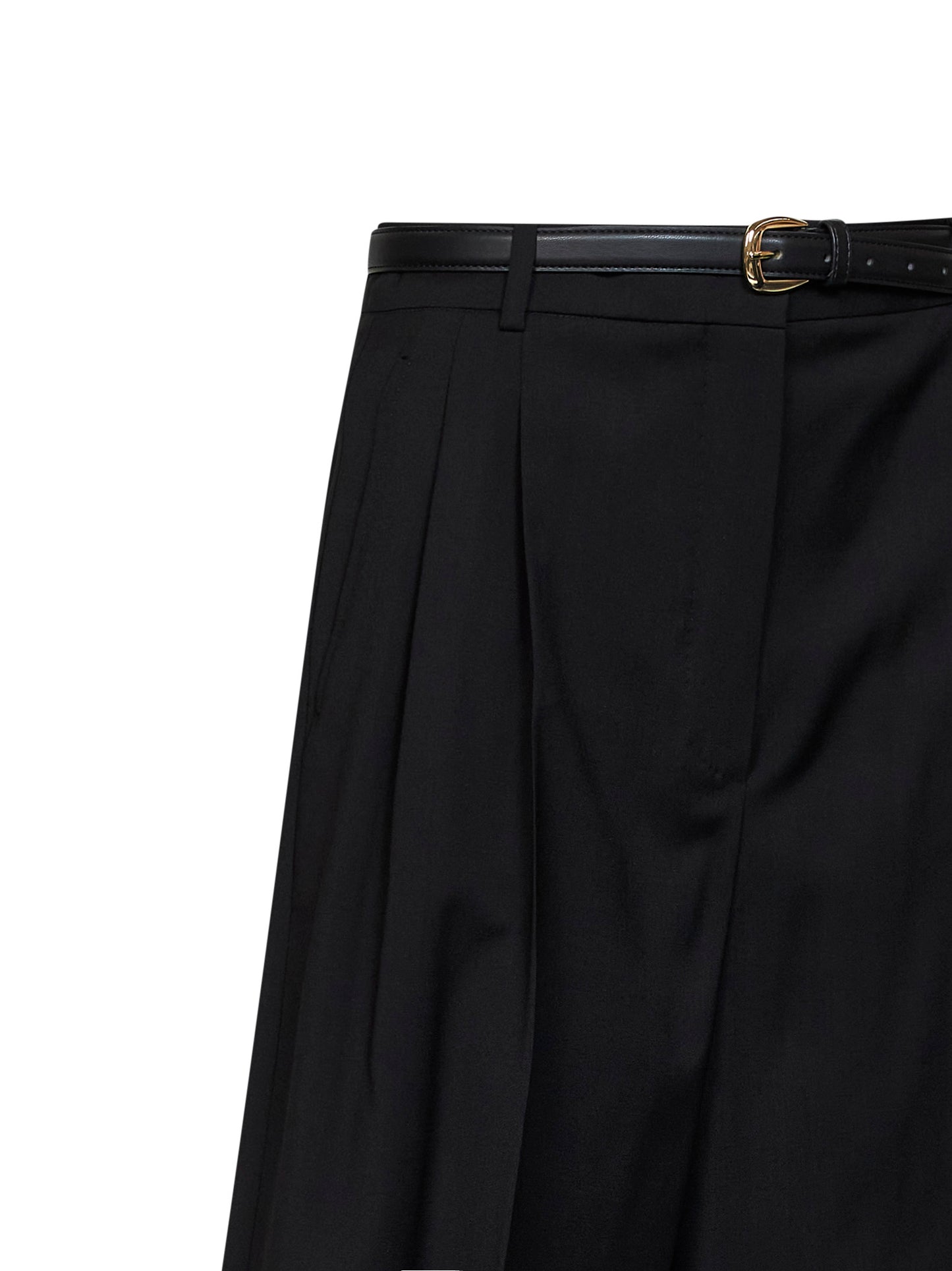 Bermuda con cintura MSTADORNO nero