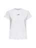 T-shirt numeric in jersey di cotone bianco