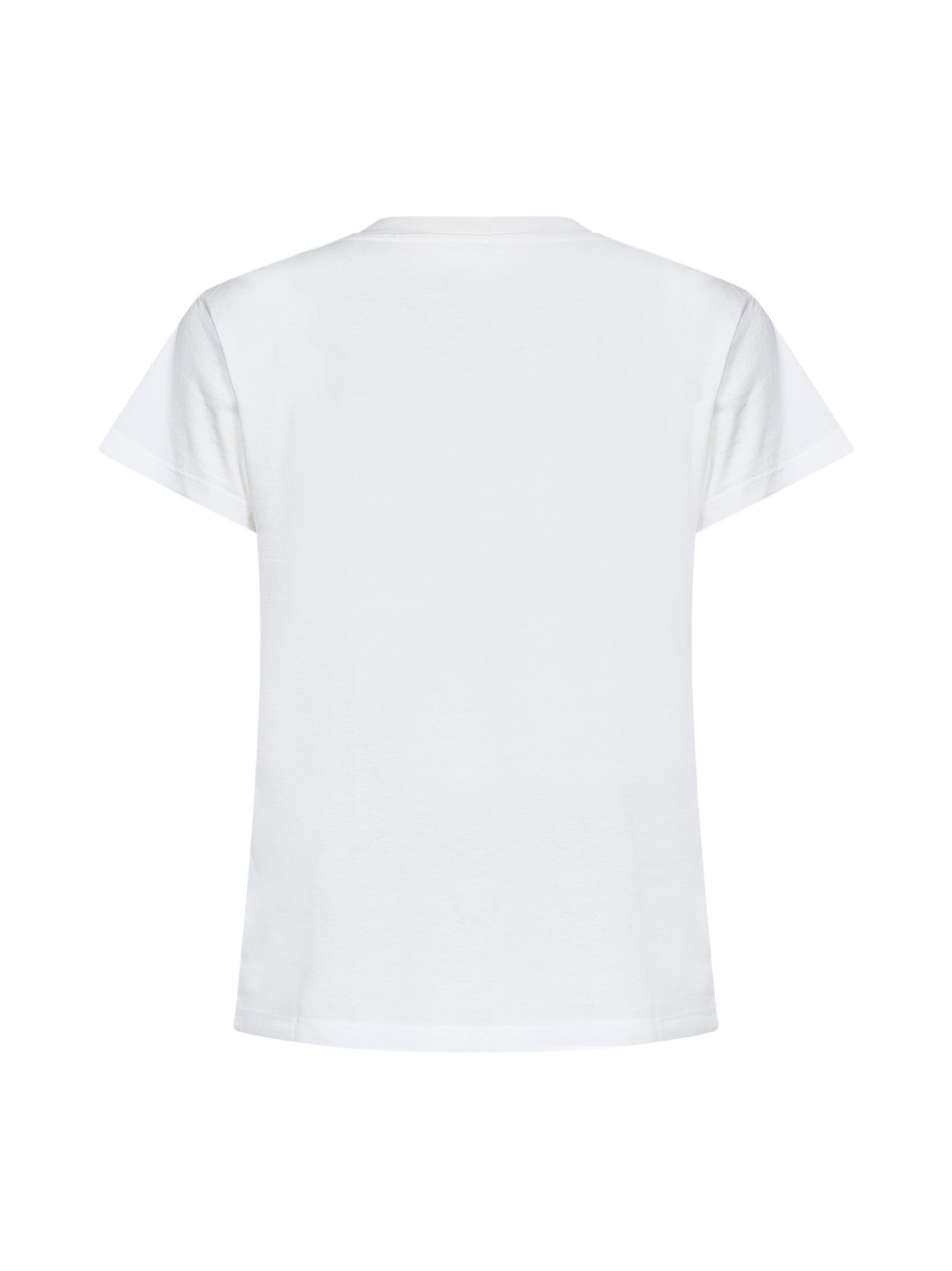 T-shirt numeric in jersey di cotone bianco
