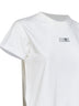 T-shirt numeric in jersey di cotone bianco
