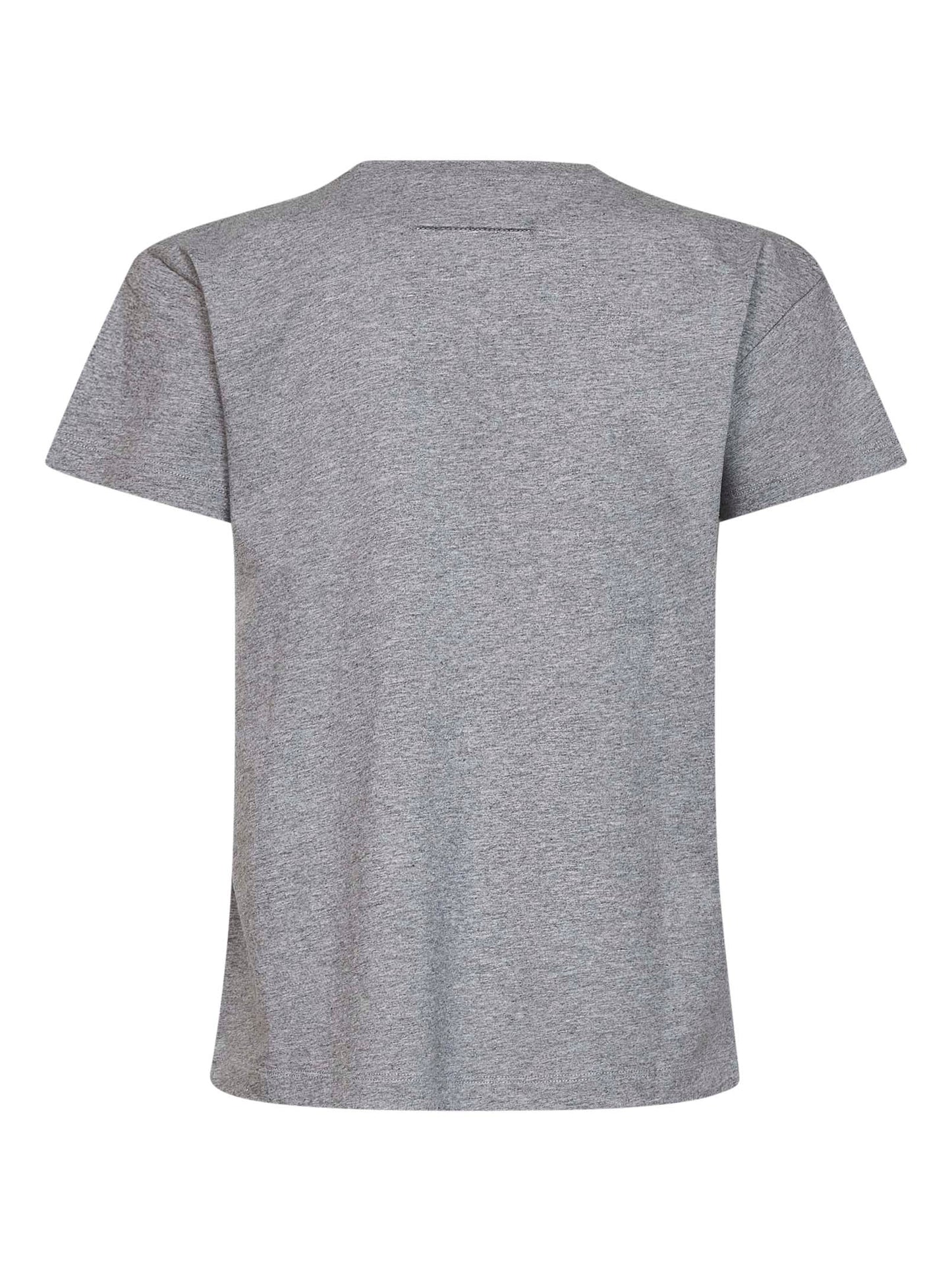 T-shirt Numeric in cotone grigio melange