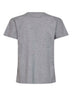 T-shirt Numeric in cotone grigio melange