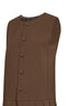 Camel virgin wool blend vest