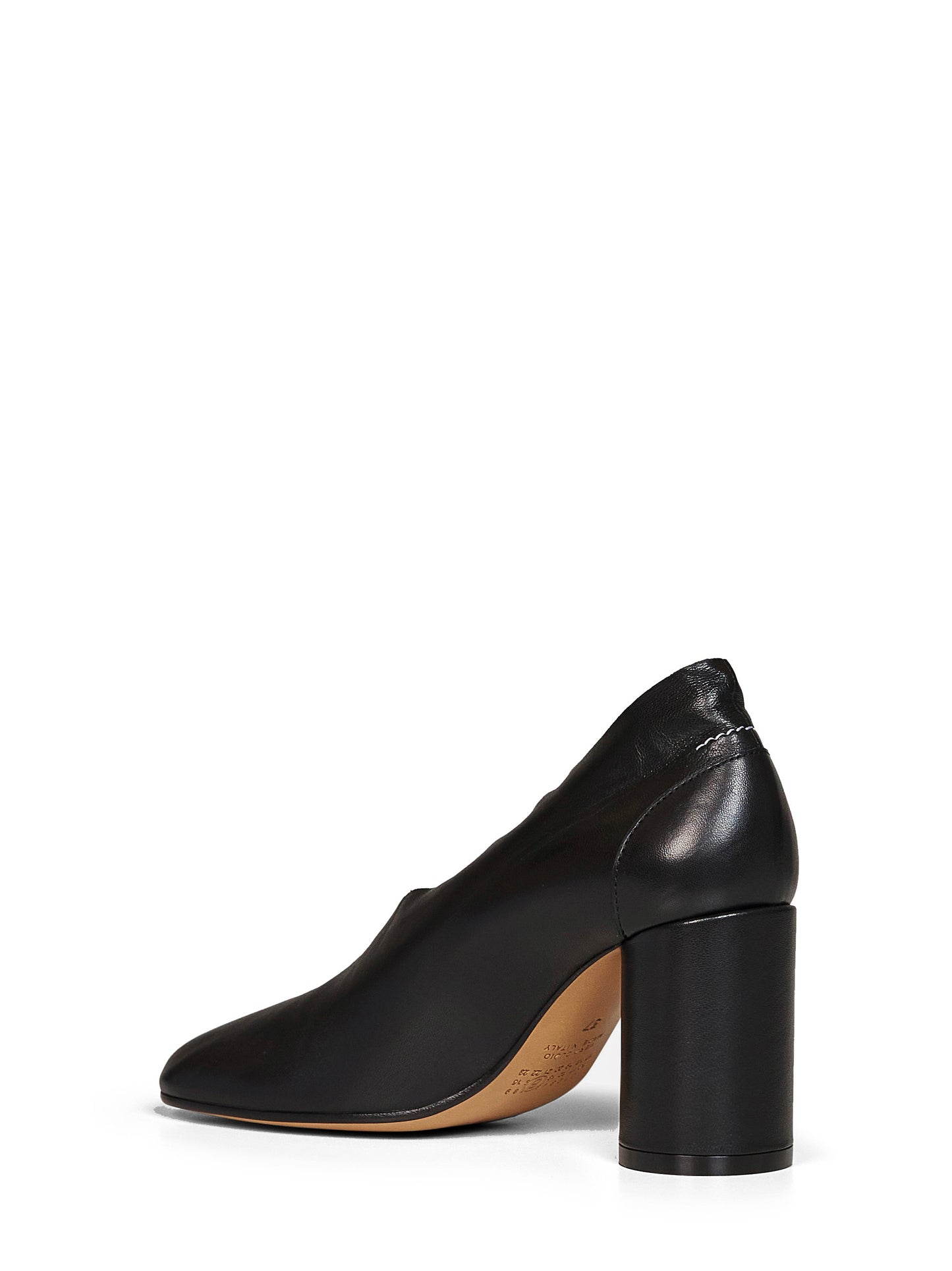 Black nappa leather Anatomic shoes