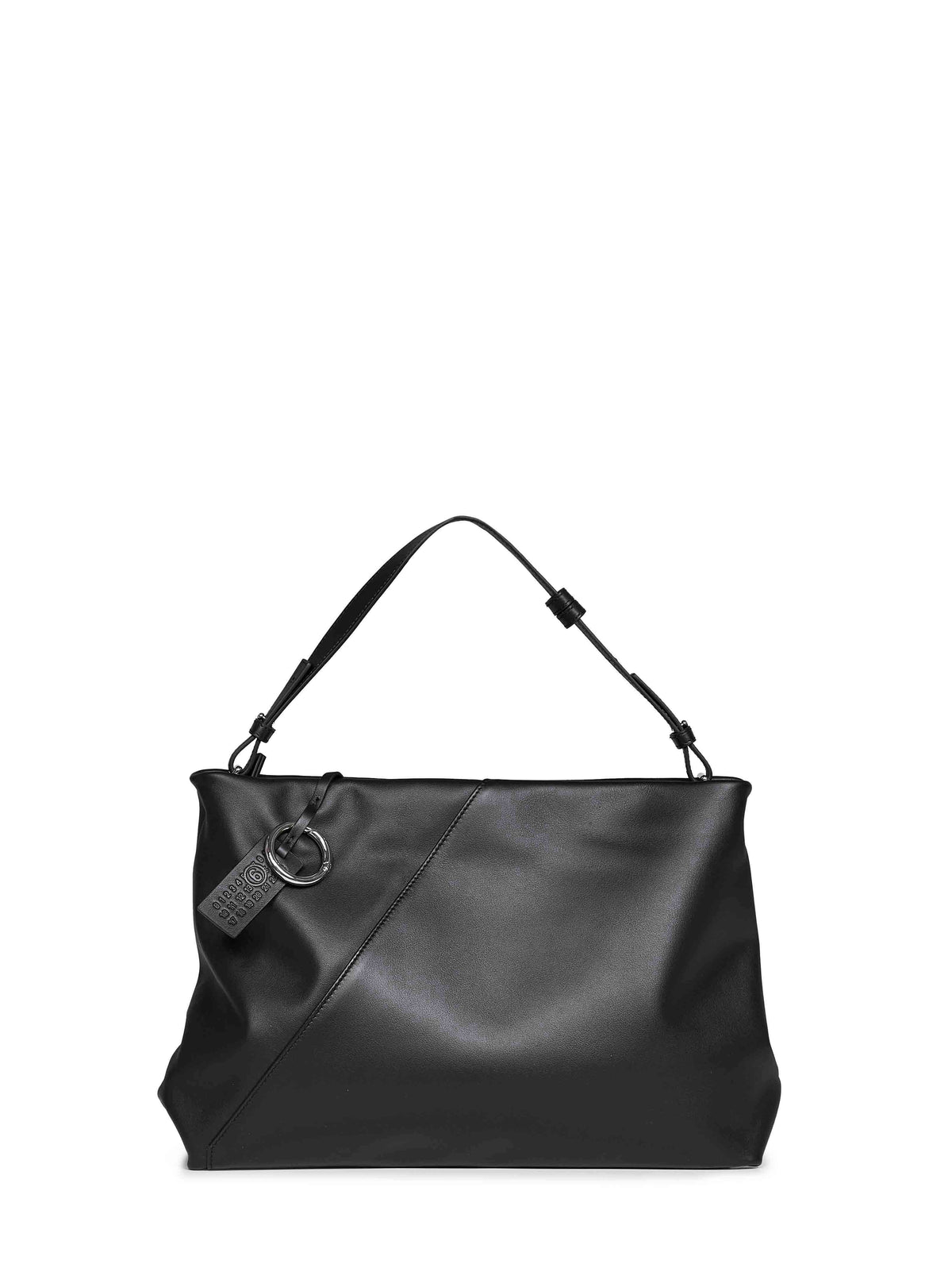 Black Japanese top-handle clutch