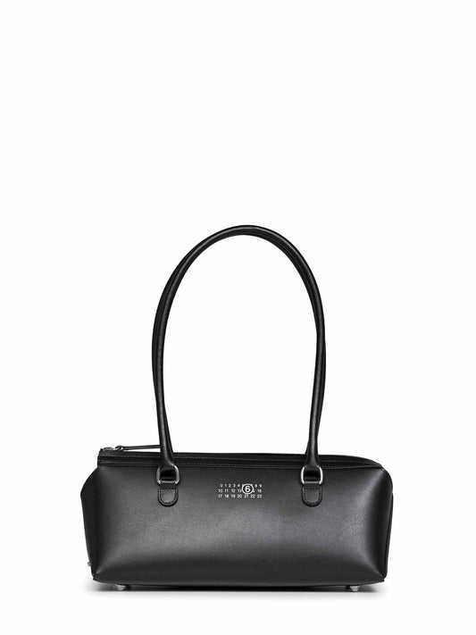 Borsa a spalla piccola Bauletto nera